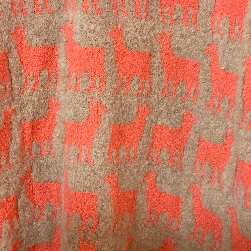Free People Gray and Red Sweater - Picture 3 of 3